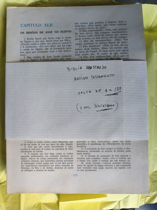 Fascículos Bíblia ilustrada antigo testamento