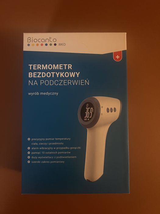 Termometr bezdotykowy na podczerwień Biocanto MED – IR