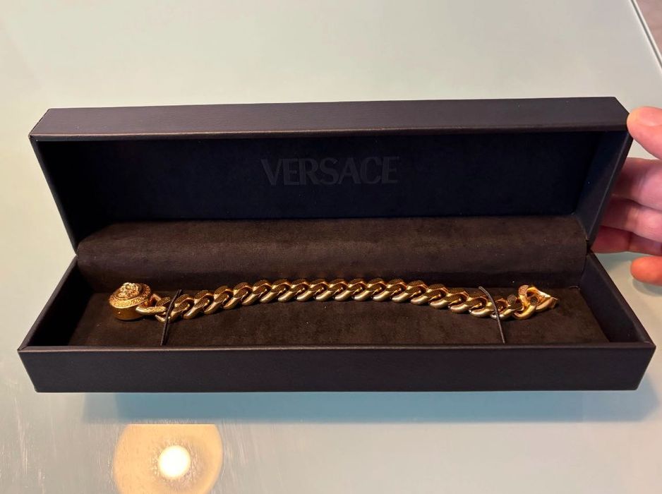 PILNIE sprzedam!!! Bransoletka Złota Versace Medusa Bracelet