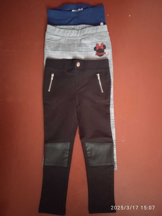 Штани на дівчинку 98-104