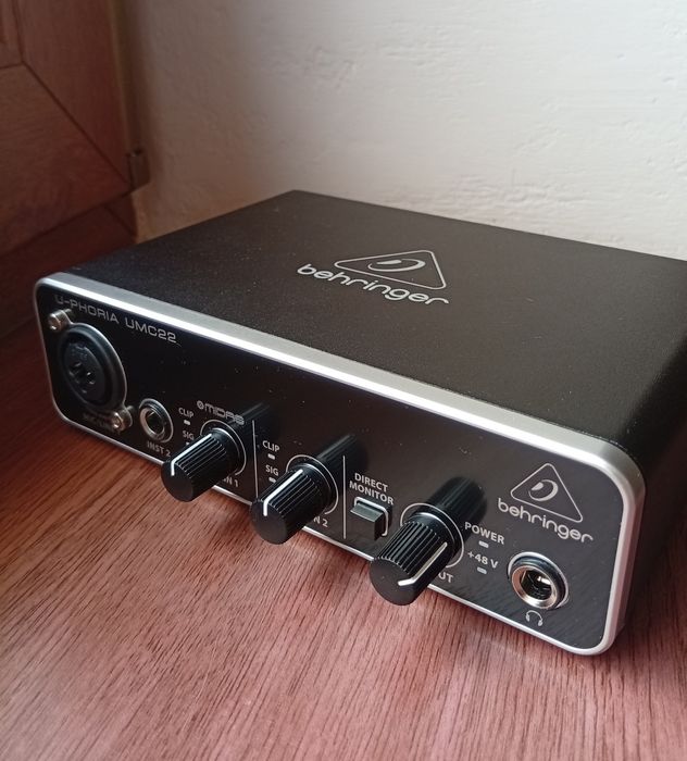 Behringer U-PHORIA UMC22 interfejs USB