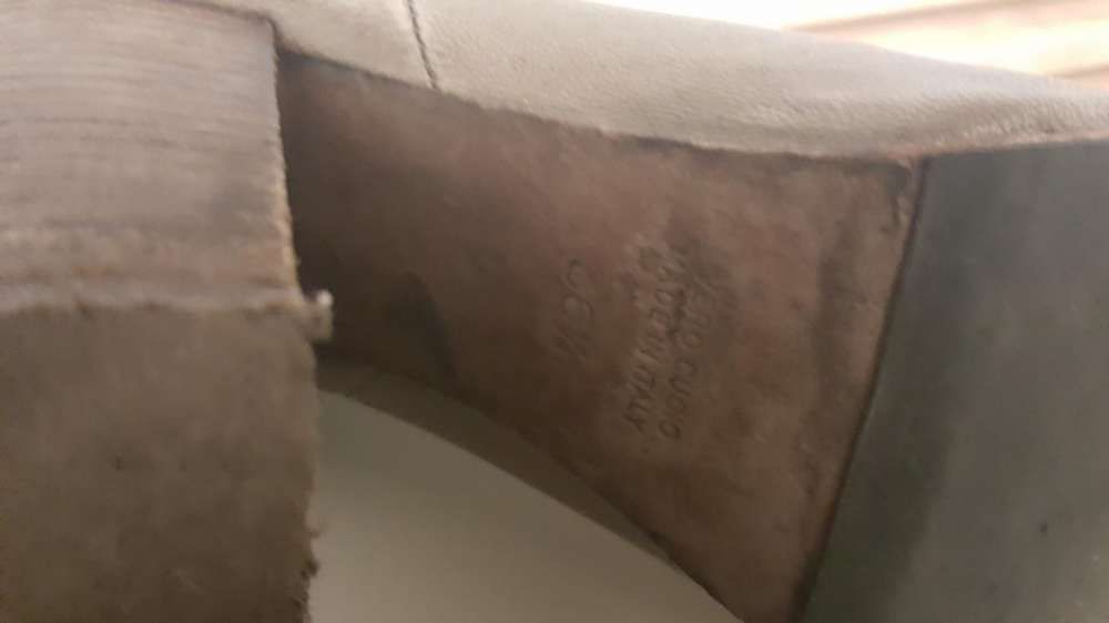 Skórzane botki rozmiar 37