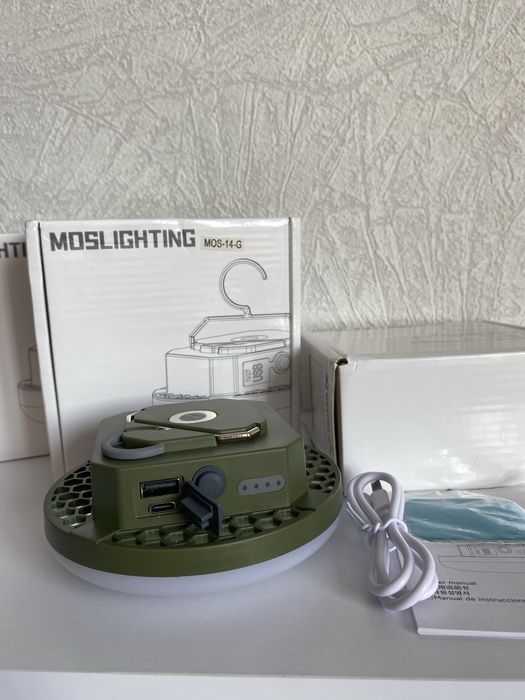 В НАЯВНОСТ! MOS 14 (9900mAh). Акумуляторний ліхтар 30Вт.  Moslighting