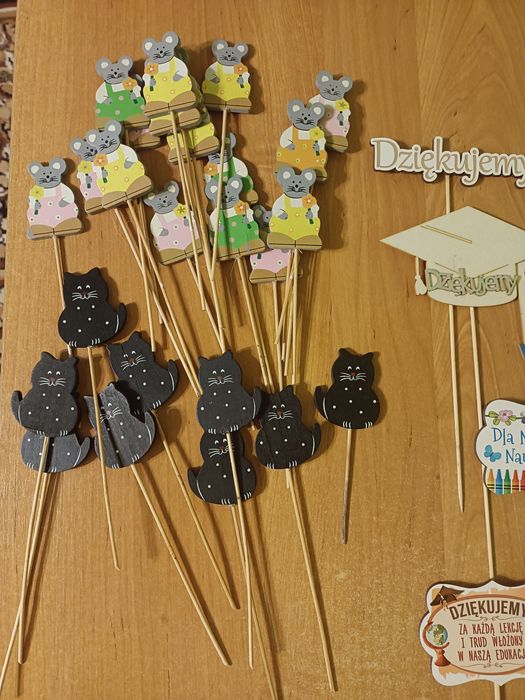 Topery ozdobne różne