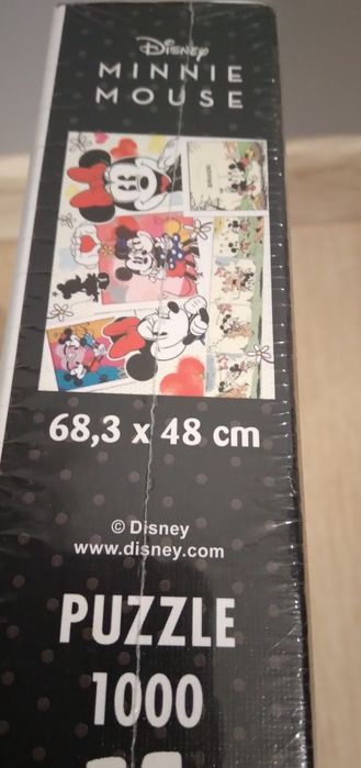 Nowe w folii puzzle 1000 elementów Disney trefl