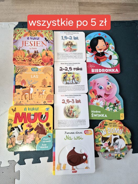 Książki dla dzieci 1-3 lata