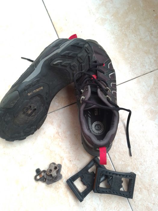 Sapatilhas Shimano n.43 como novas