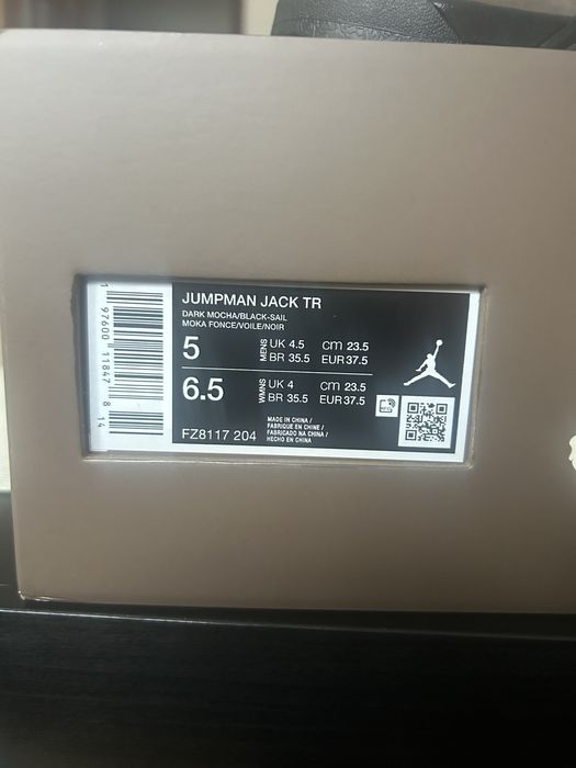 Jumpman jack dark mocha t37,5