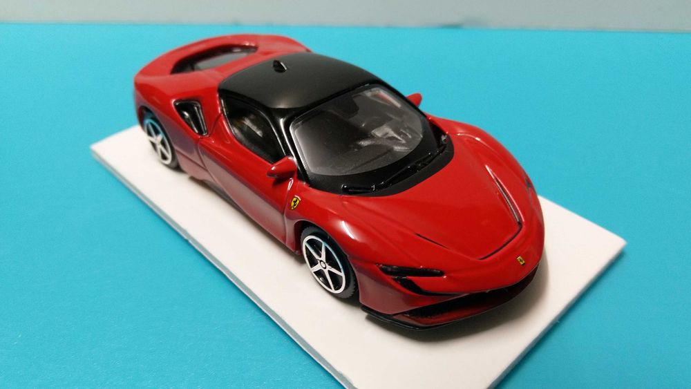 Ferrari SF90 Stradale (2019) - Miniatura à escala 1/43 da Bburago