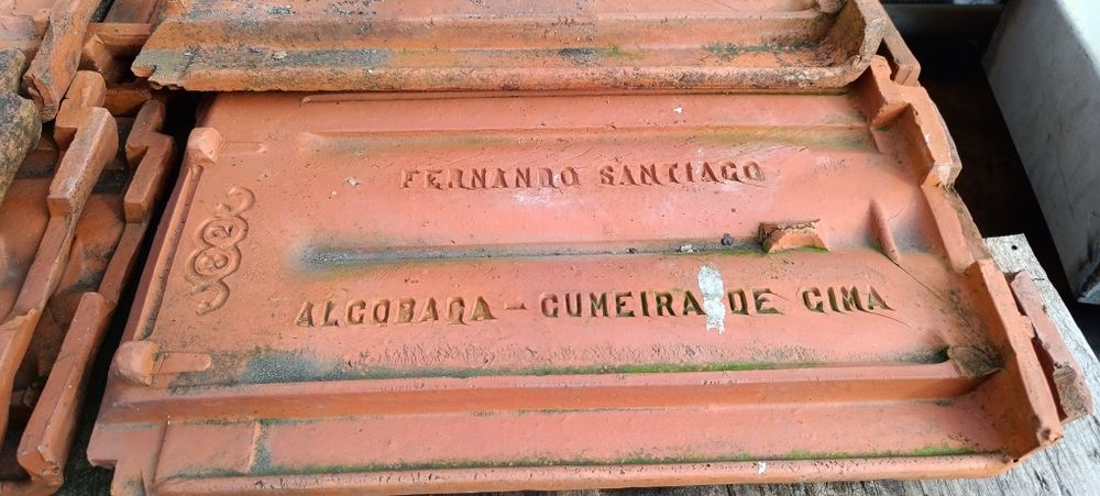 Telhas usadas estilo francês
