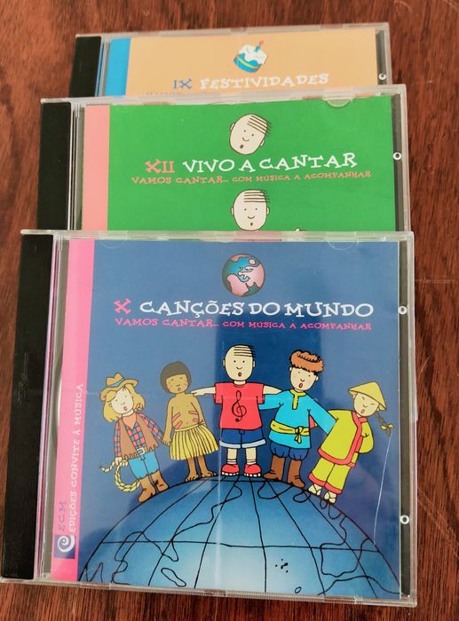 CD 's Música infantil,usados, não riscados
Cada 0,50 centimos 
Total 2