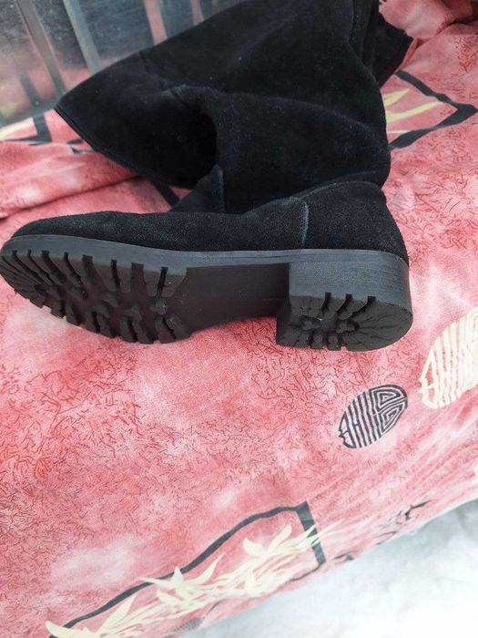 Сапожки замшеві жіночі