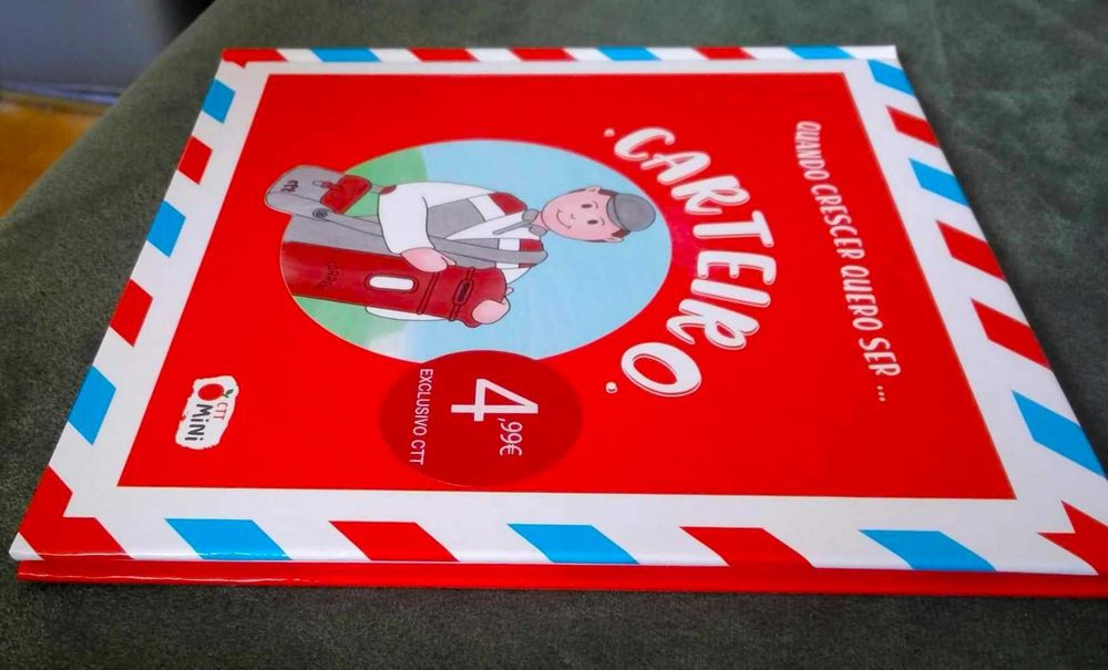Livro «Quando Crescer Quero Ser Carteiro» NOVO c/ Portes