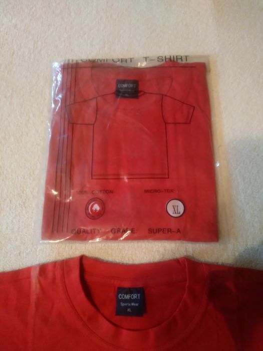 Продам футболки красные