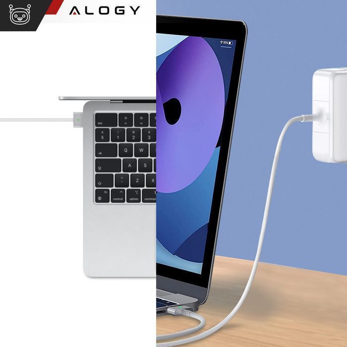 Ładowarka do MacBooka Alogy Charger Zasilacz do Apple MacBook MagSafe