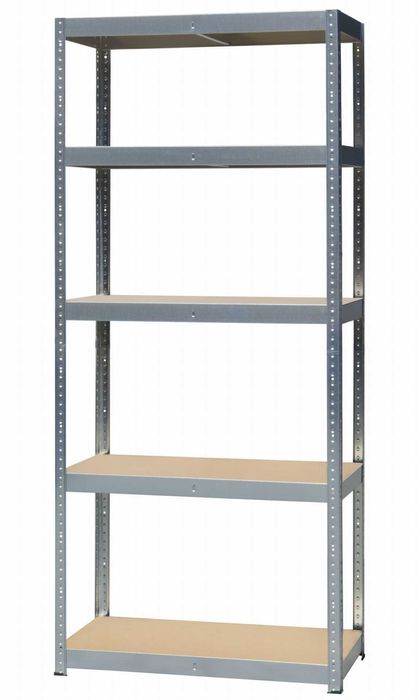 Regał metalowy magazynowy wciskany RZP200  179x80x40 5x 200kg ocynk