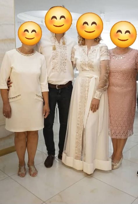 Вишита святкова сукня