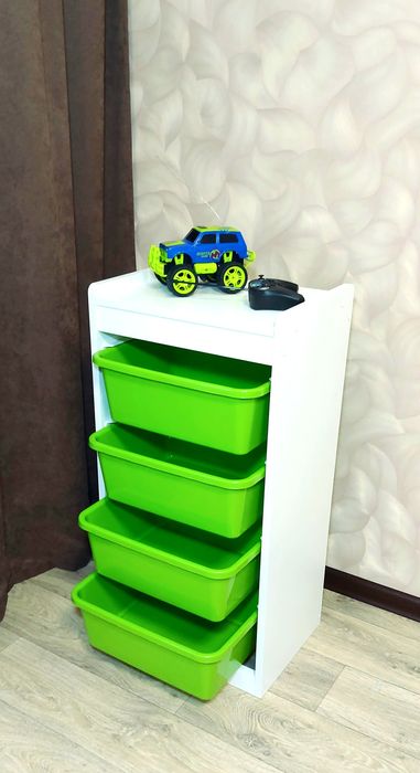 ‼️АКЦІЯ‼️ Комод , полиця , стелаж ,  органайзер для іграшок , корзина