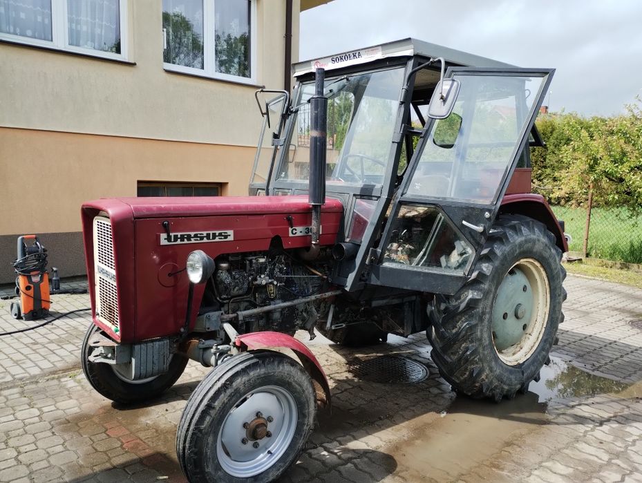 Ciągnik rolniczy URSUS C355 silnik C360 z 1971r. Zarejestrowany