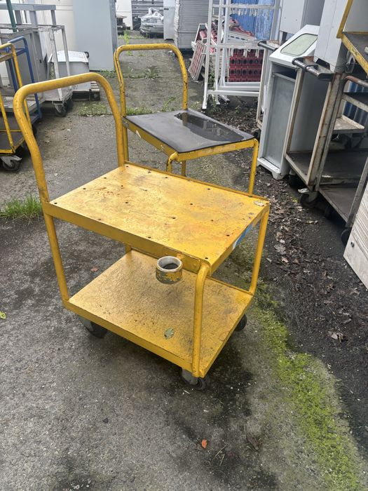 Wózek platformowy dwupókowy 900x500mm 200kg