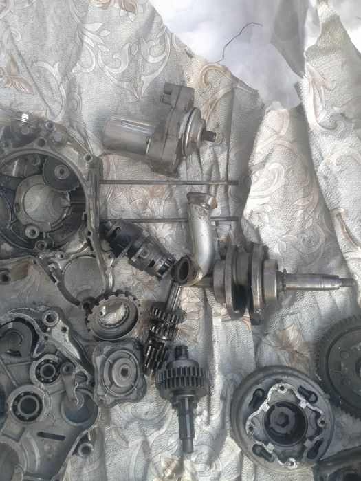 Продам двигун мопеда альфа 72по запчастинах