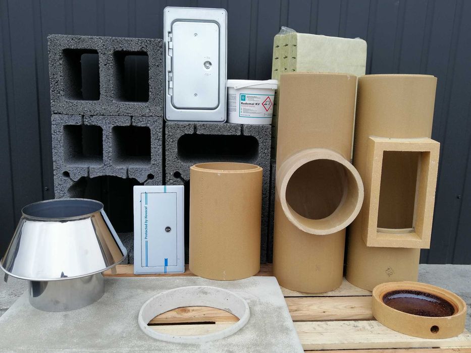 Komin Kominy System kominowy systemy fi 200 4m 5m 6m 7m 8m 9m 10 m