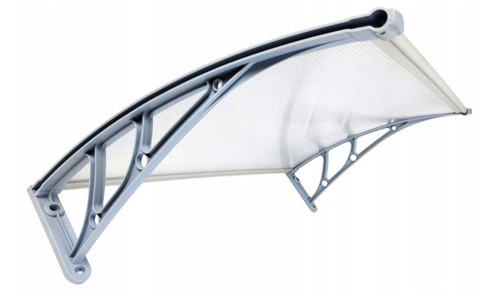 Daszek nad drzwi zadaszenie 100x60 poliwęglan