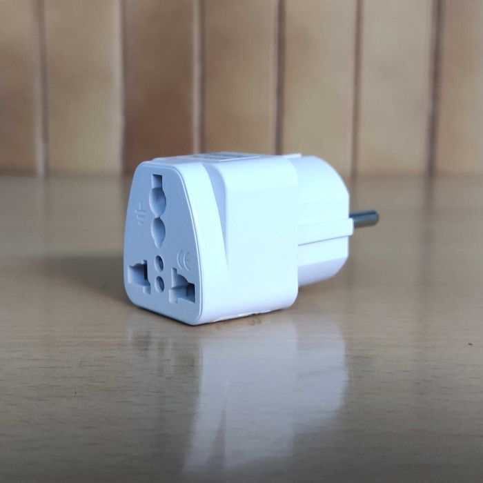 Adaptador Viagem Universal para EU Europeu