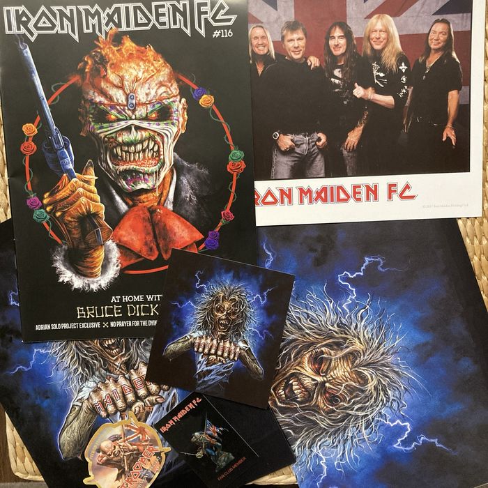 Pack de colecionáveis Iron Maiden