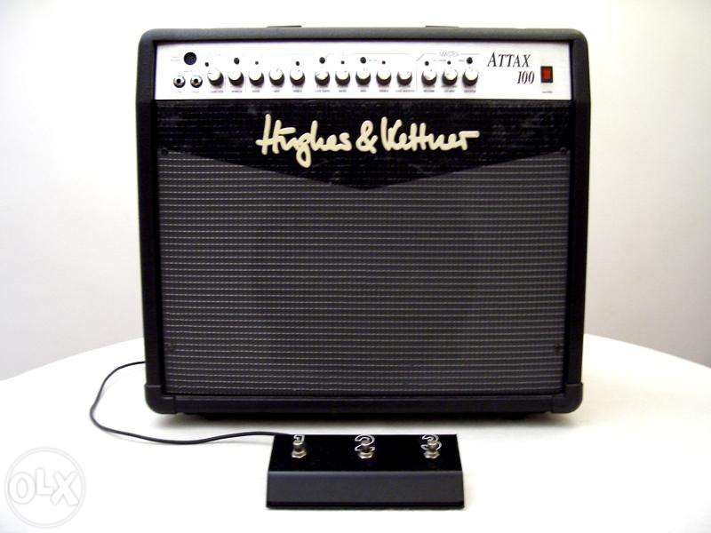 Amplificador de guitarra 120W com pré a valvulas
