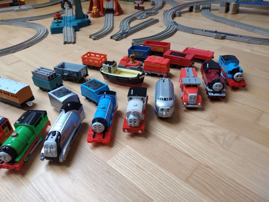 Mega kolekcja - Tomek trackmaster fisherprice