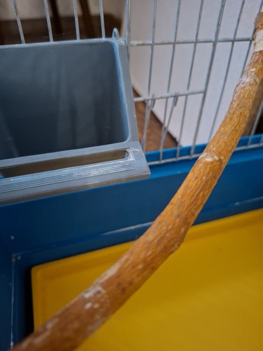 Клітка для папуги з усім, що на фото