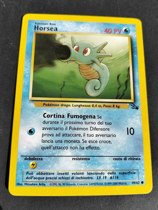 Cartas Pokémon originais: Coleção Fóssil