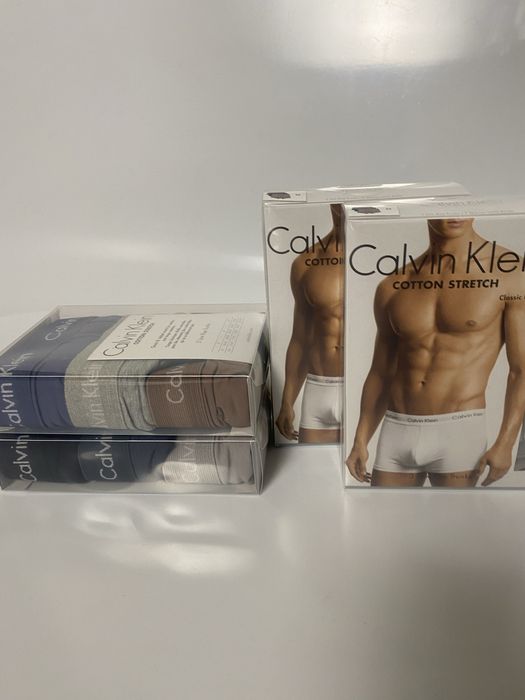 ОРИГІНАЛ! Трусы Calvin Klein 3шт в наборе!! S M L XL 2XL