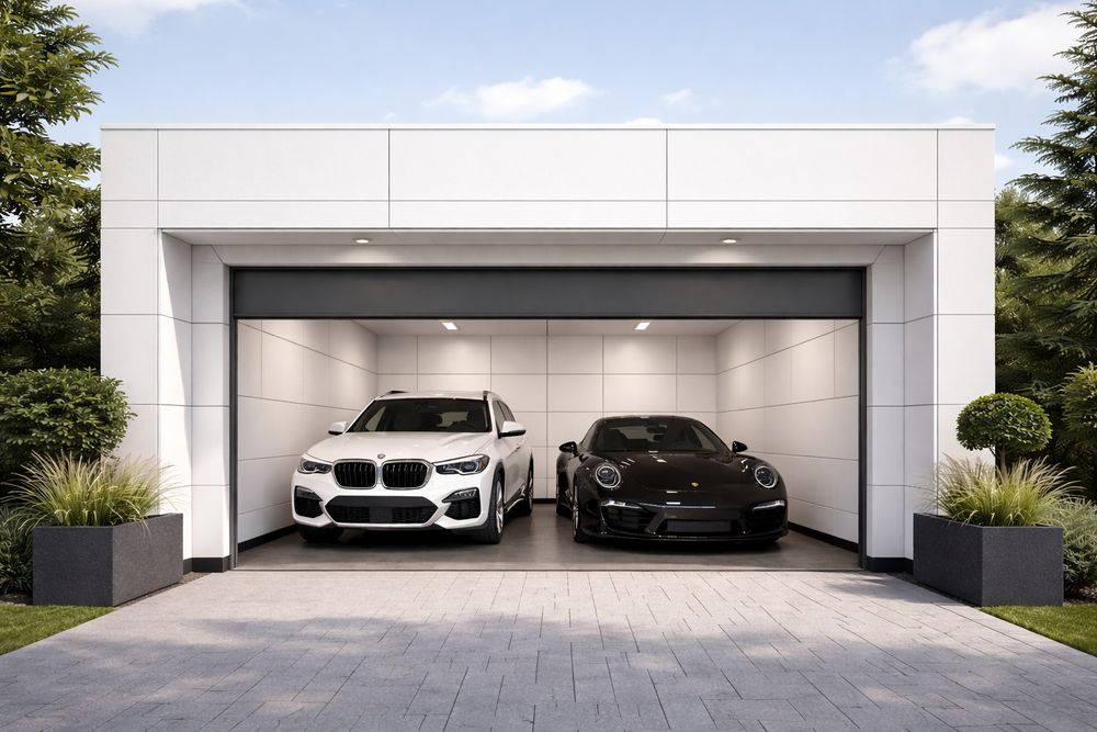 Garaż z hpl na lata a nie blaszak na chwilę!