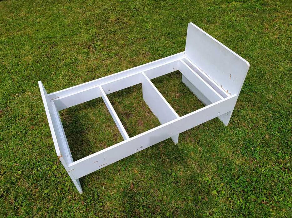 Кровать 103х60 см детская IKEA с матрасом (кокосовая стружка) 100х58х5