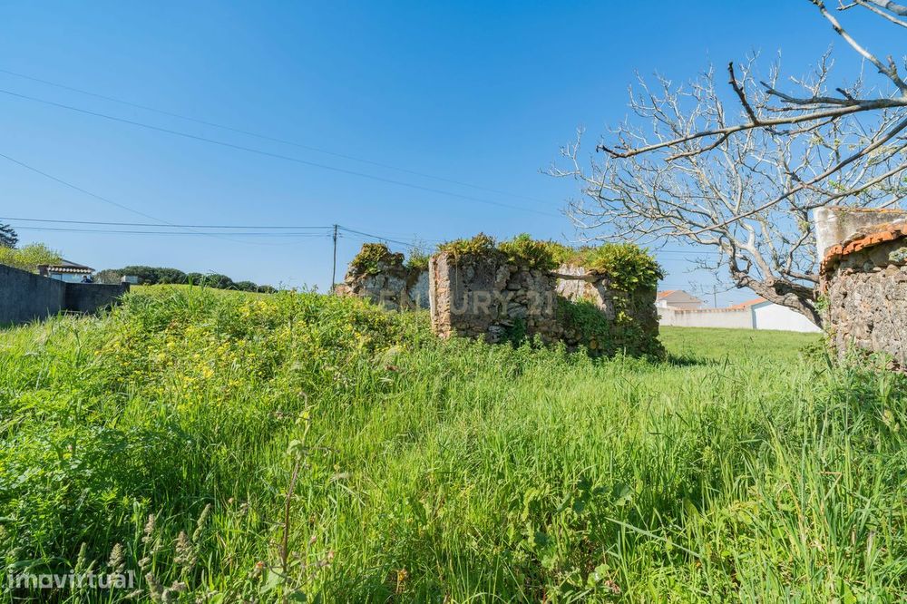 Ruína com Terreno Urbanizável em Vestiaria - Alcobaça