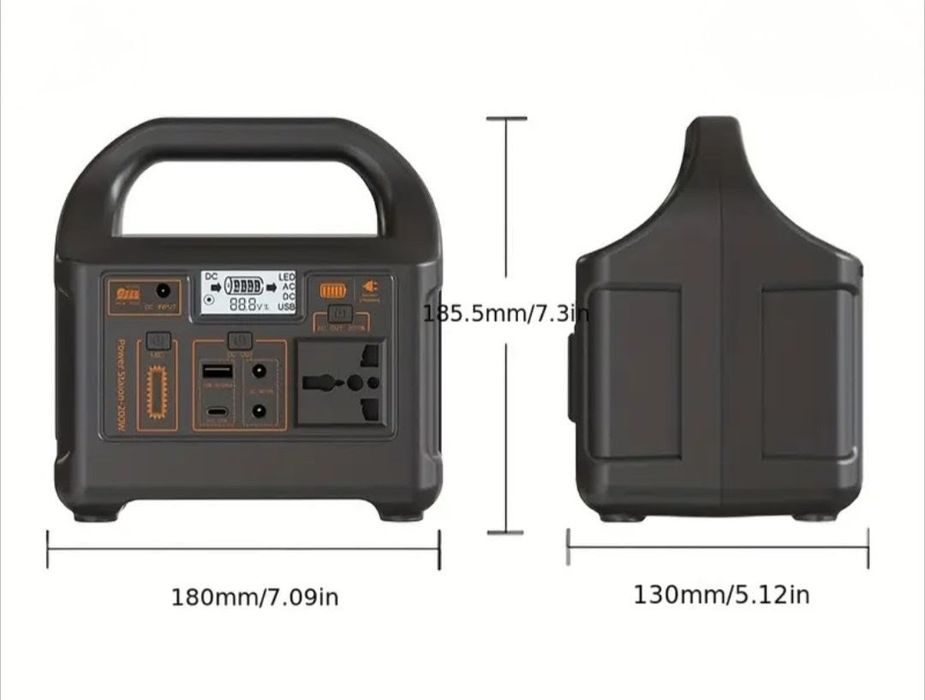 Нова зарядна станція 200W (153Wh) LiFePO4 —Для живлення