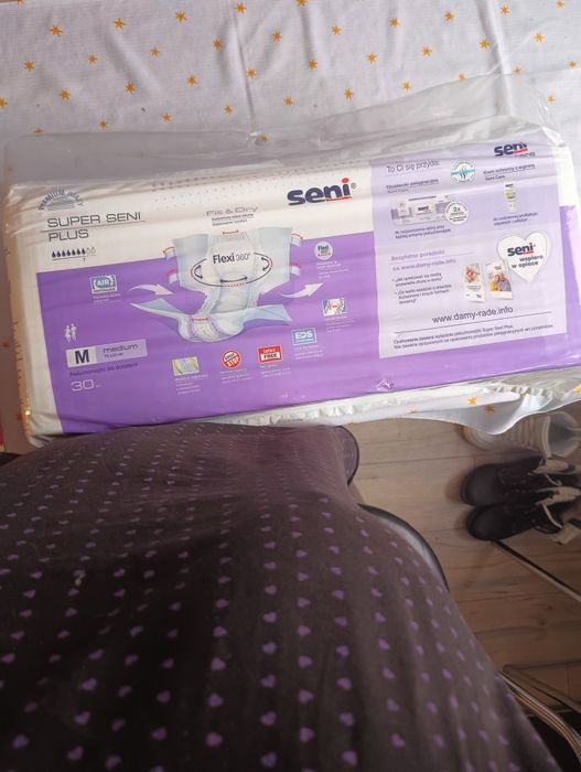 Seni pampersy roz M