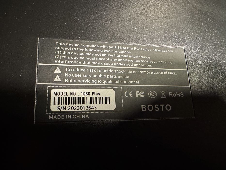 Tablet graficzny Bosto 1060 Plus