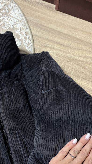 Пуховик nike велюр