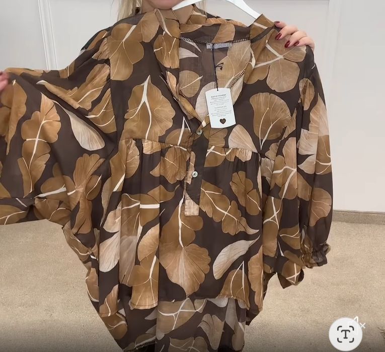 Bluzka mgiełka anioł M