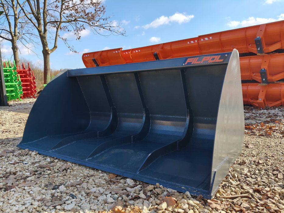 Duża łyżka łycha obiętościowa 1.8m do ładowarek Manitou Cat Jcb Merlo Weidemann