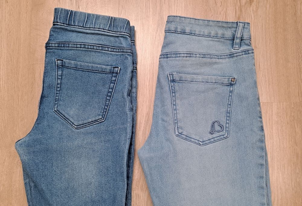 Spodnie jeansowe,jegginsy damskie 36