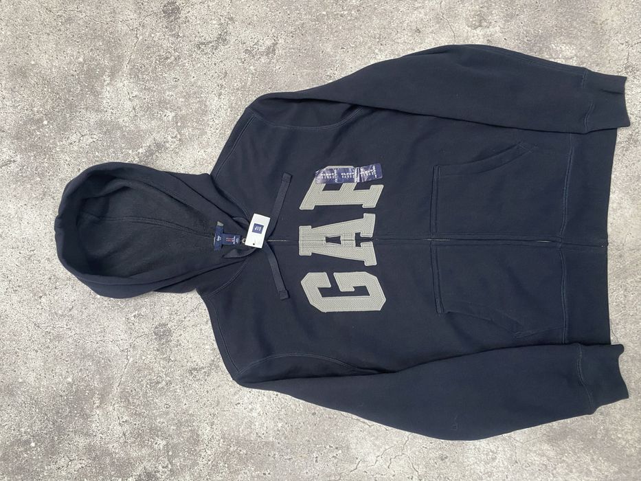 Gap зип-худи big logo new tags street wear Tapestry Navy  hype