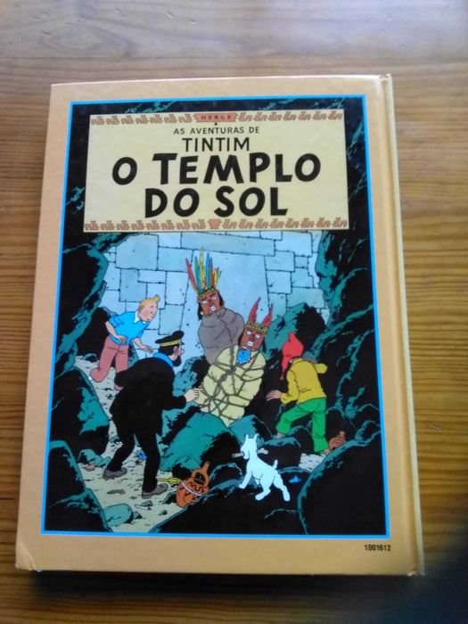 Livro "BD" Tintim