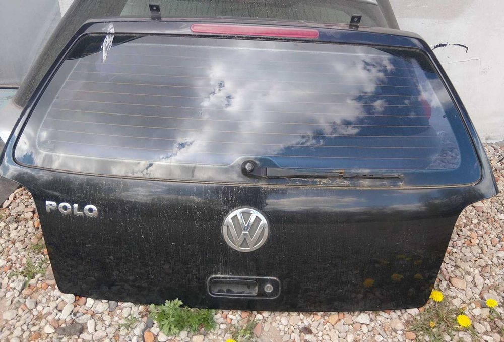 Klapa tylna tył pokrywa bagażnika Vw Polo 6N2 3 czarna L041