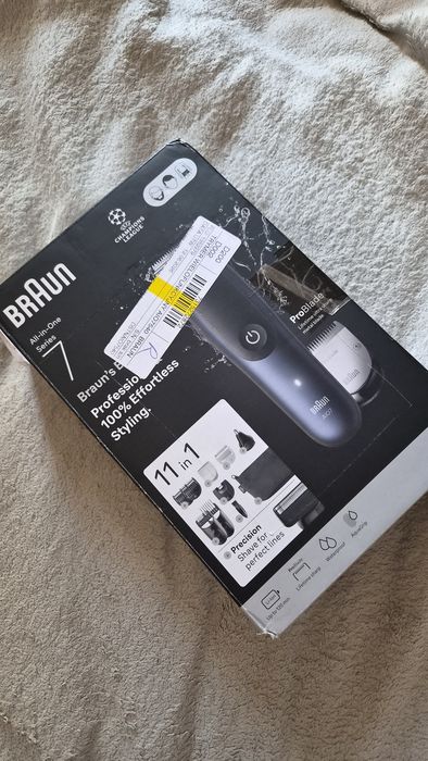Trymer Braun AIO7540 9 nasadek 120min