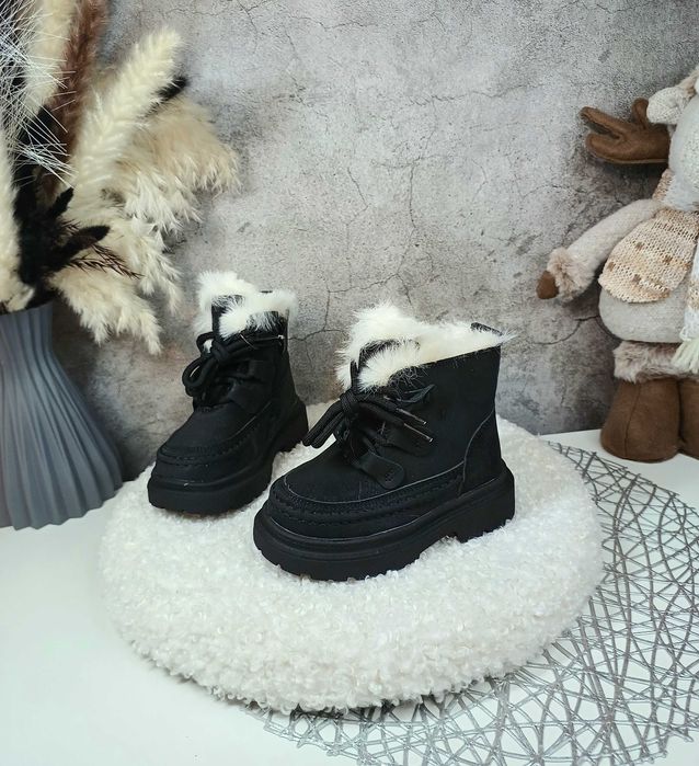 Дитячі зимові чоботи черевики Clibee для дівчинки 23 24 25 26 27 28