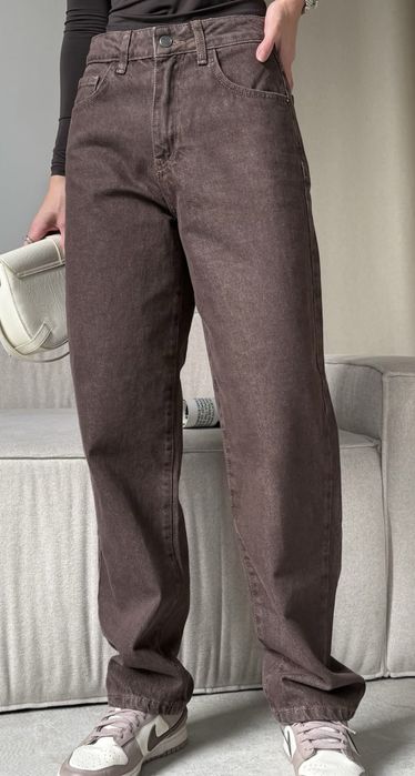 Трендові шоколадні MOM RELAXED